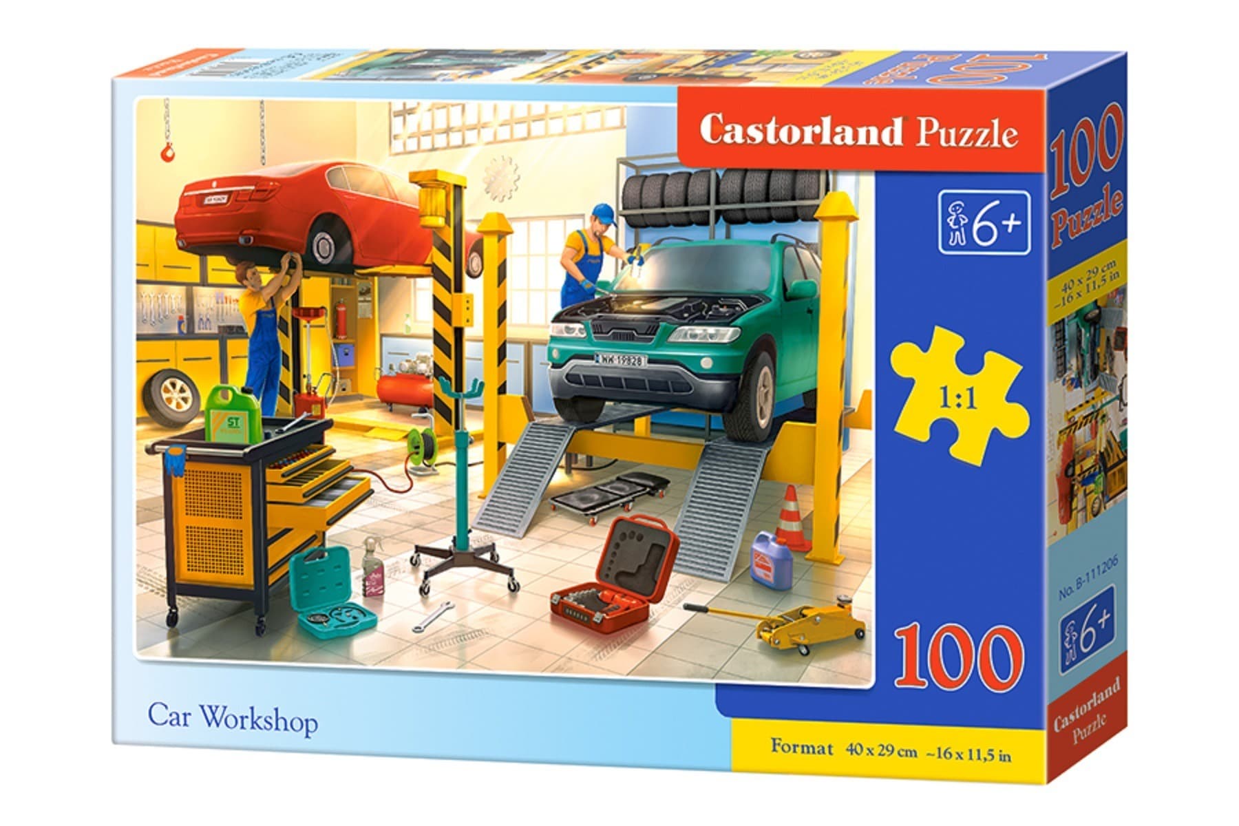Puzzle 100 Warsztat Samochodowy B-111206