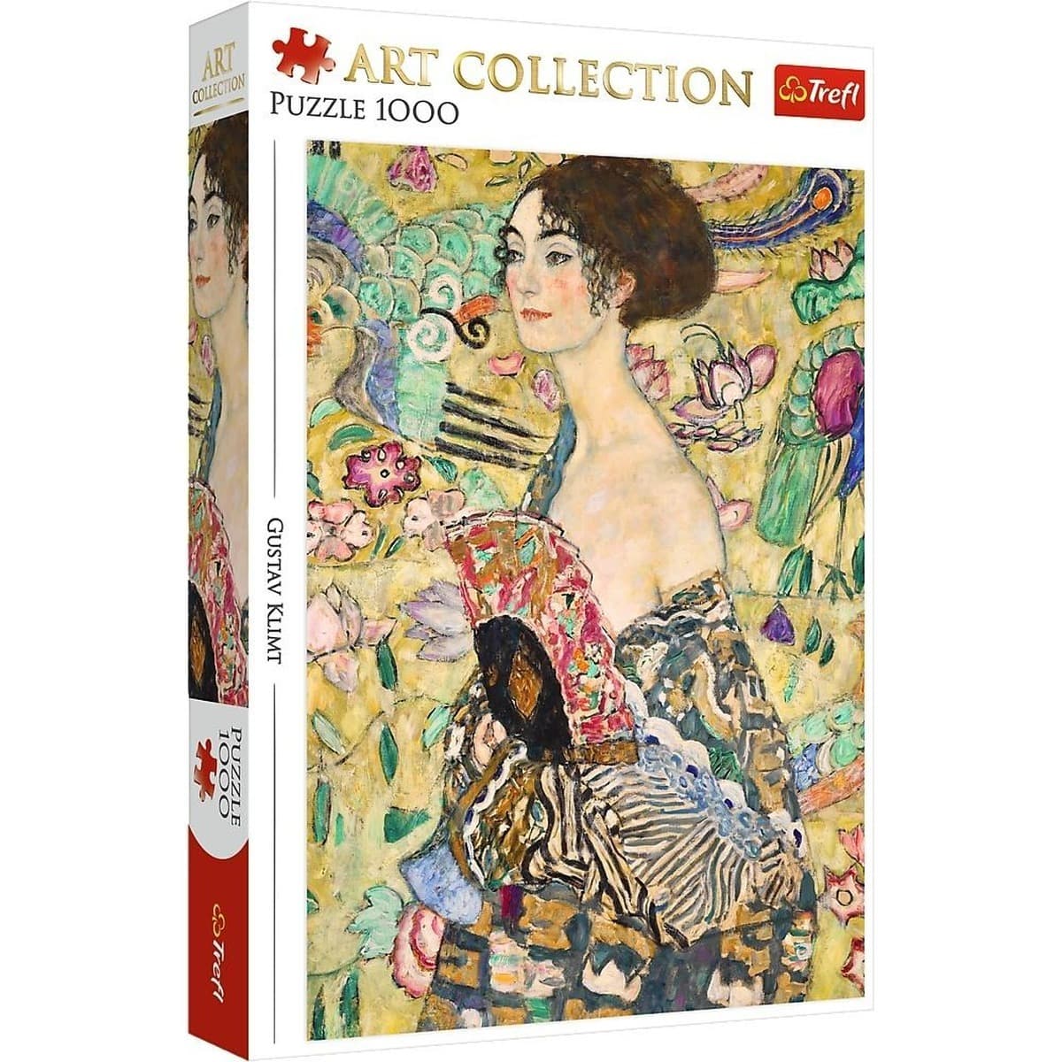 Puzzle 1000 Art Collection  Dama z wachlarzem Bridgeman 10925