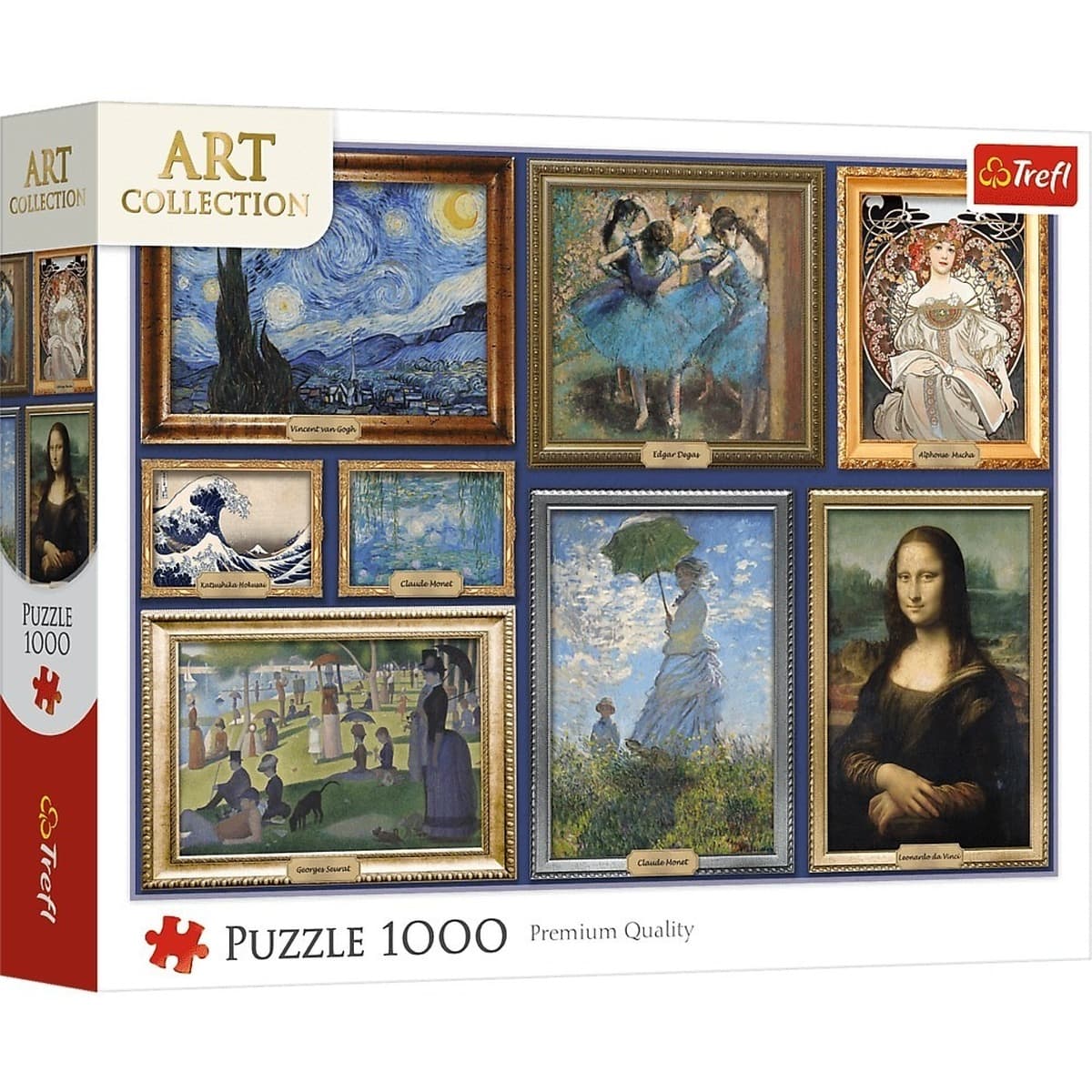 Puzzle 1000 Art Collection Kolekcja arcydzieł sztuki 10974