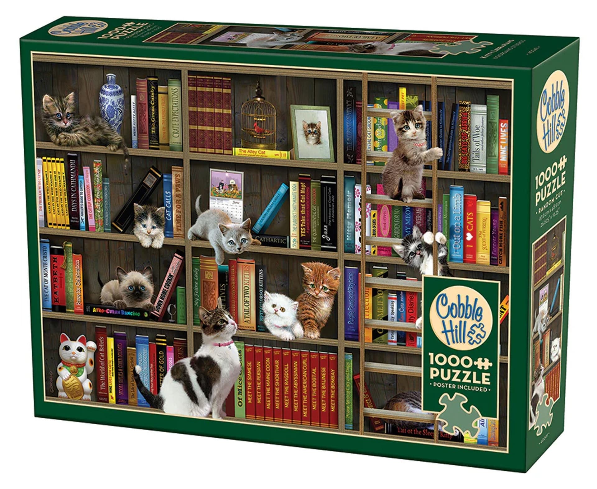 Puzzle 1000 Bibliokotkarze 113562