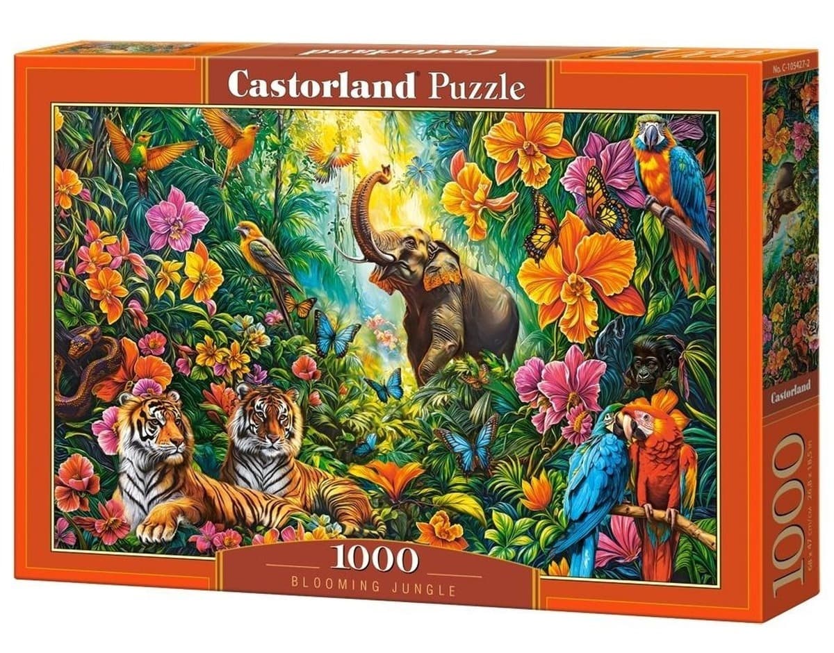Puzzle 1000 Blooming Jungle C-105427-2
