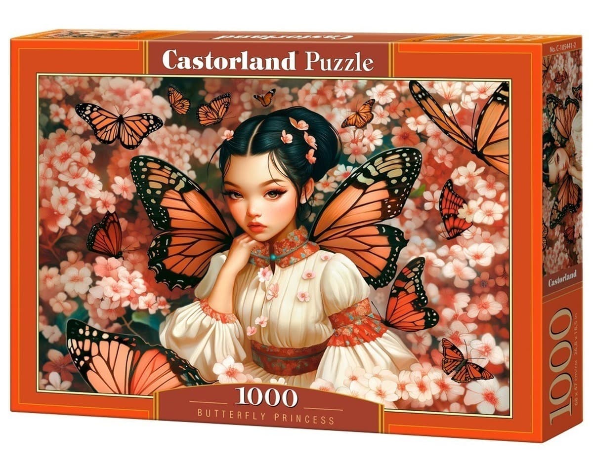 Puzzle 1000 Butterfly Princess C-105441-2