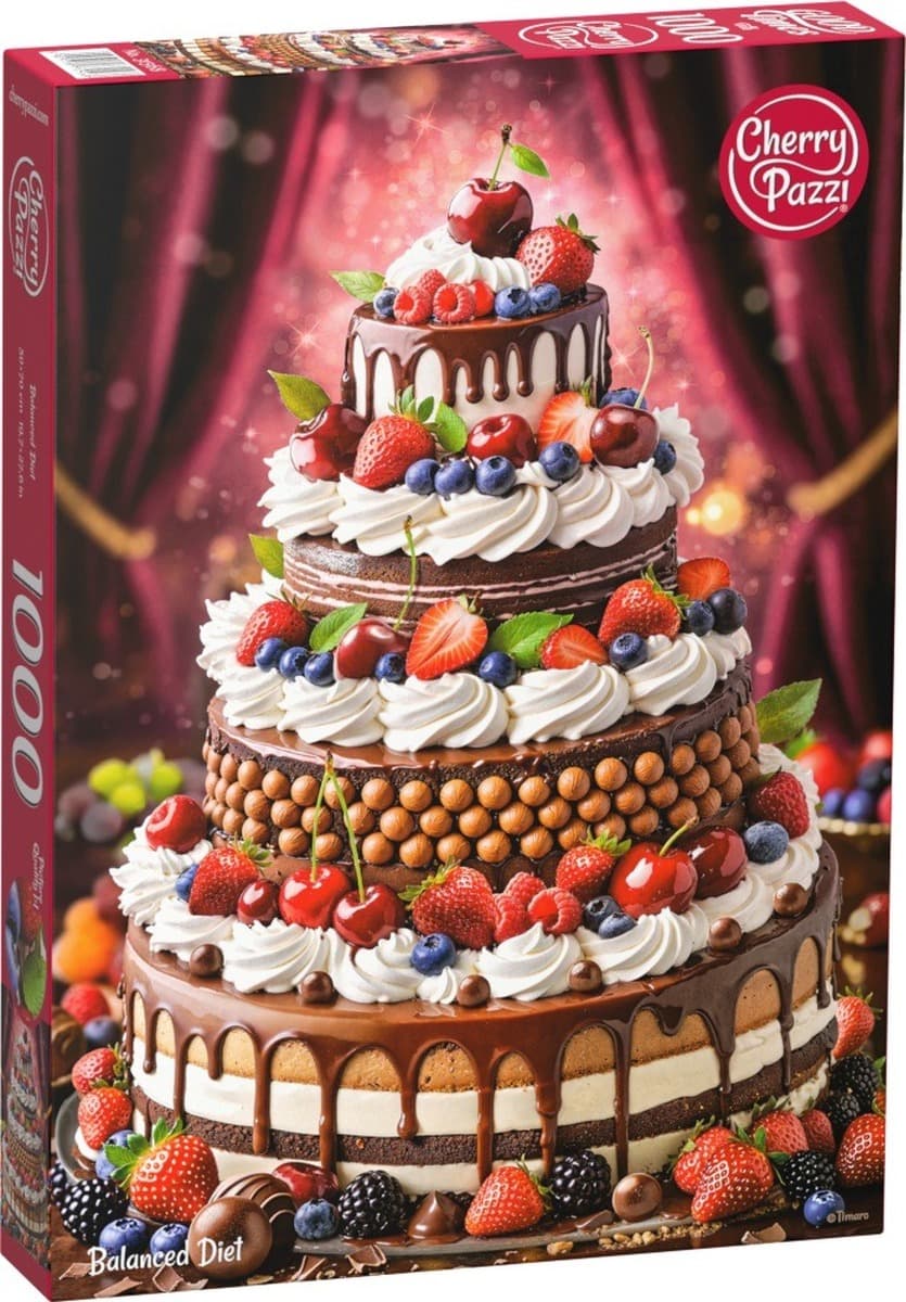 Puzzle 1000 CherryPazzi Balanced Diet 31568