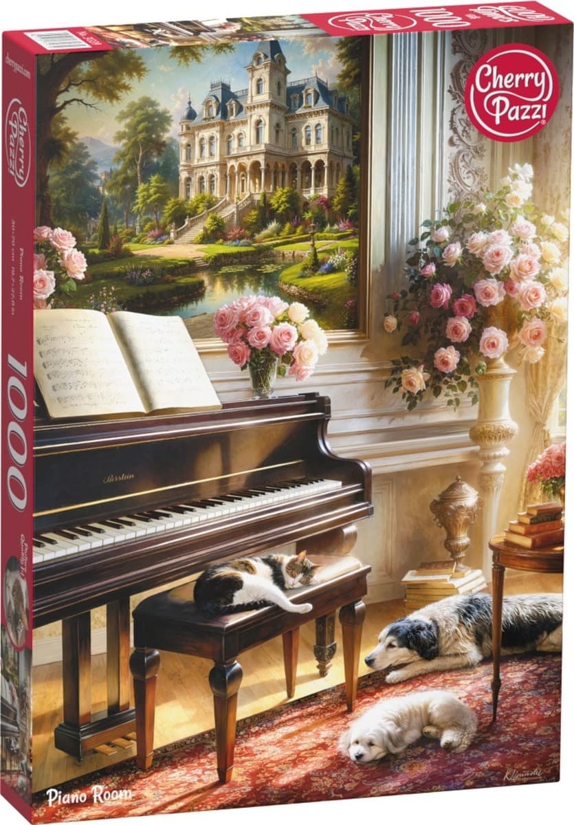 Puzzle 1000 CherryPazzi Piano Room 31339