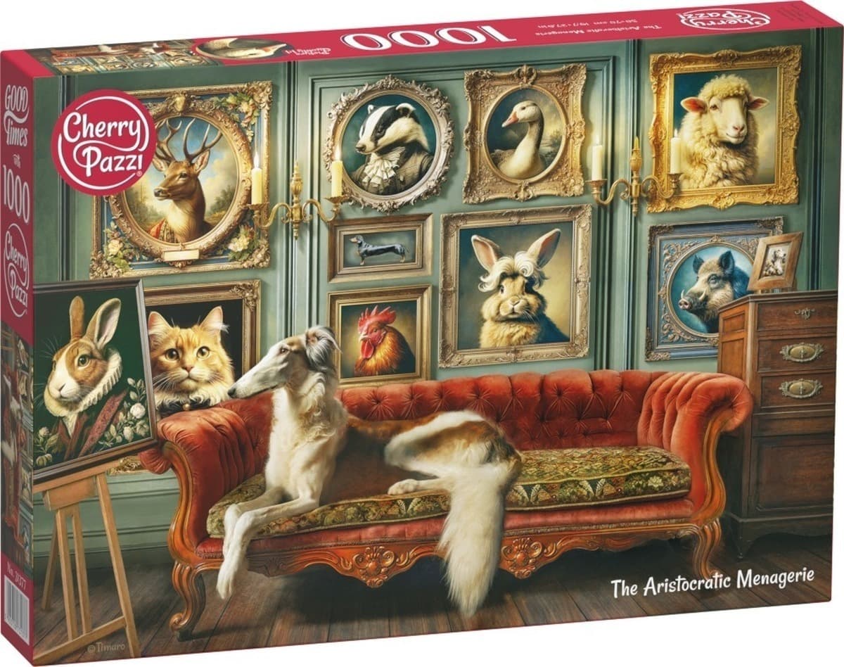 Puzzle 1000 CherryPazzi The Aristocratic Menagerie 31377
