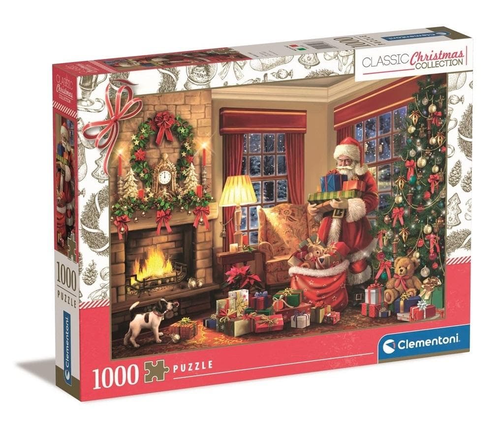 Puzzle 1000 elementów Klasyczna Kolekcja Świąteczna Clementoni