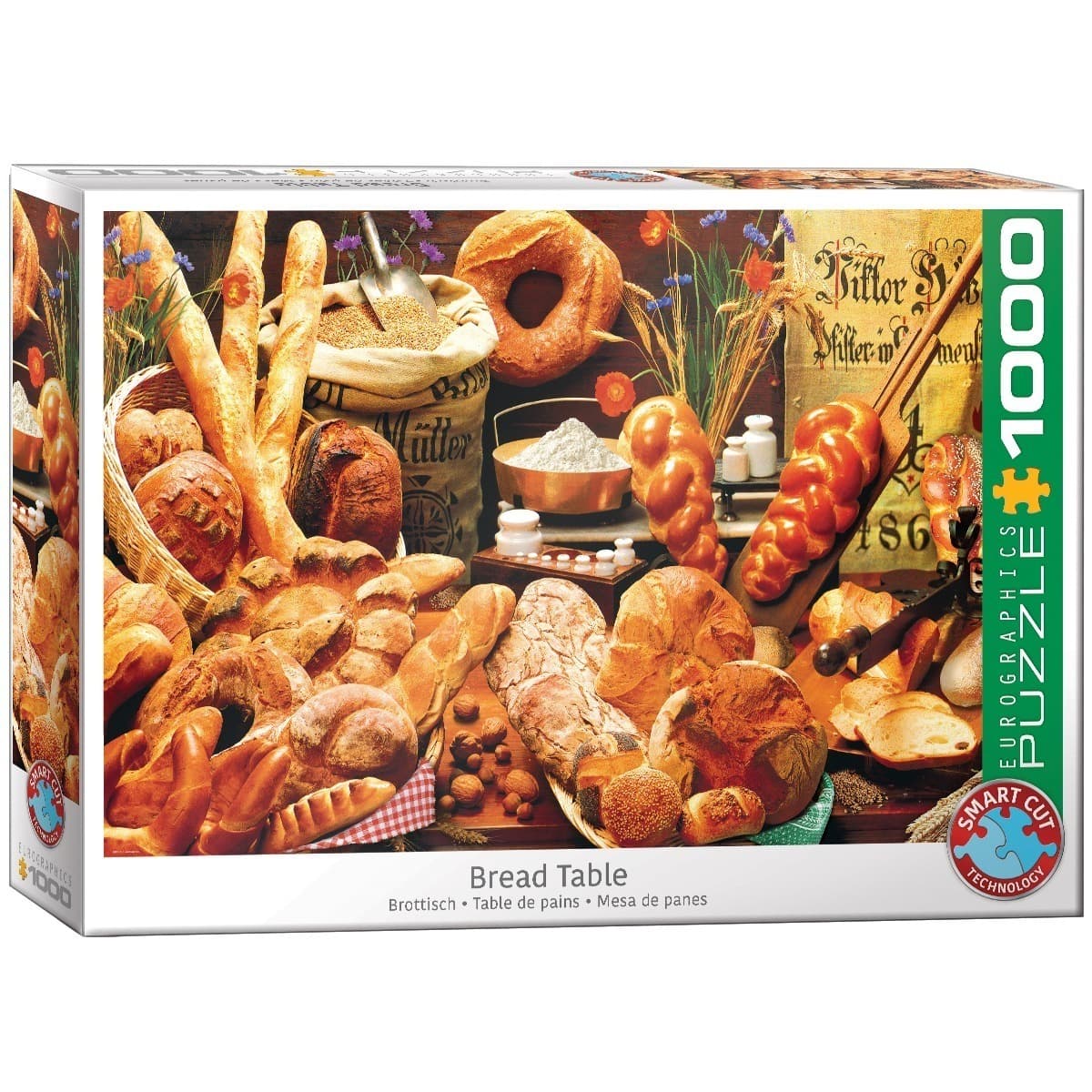 Puzzle 1000 elementów Bread Table 6000-5626