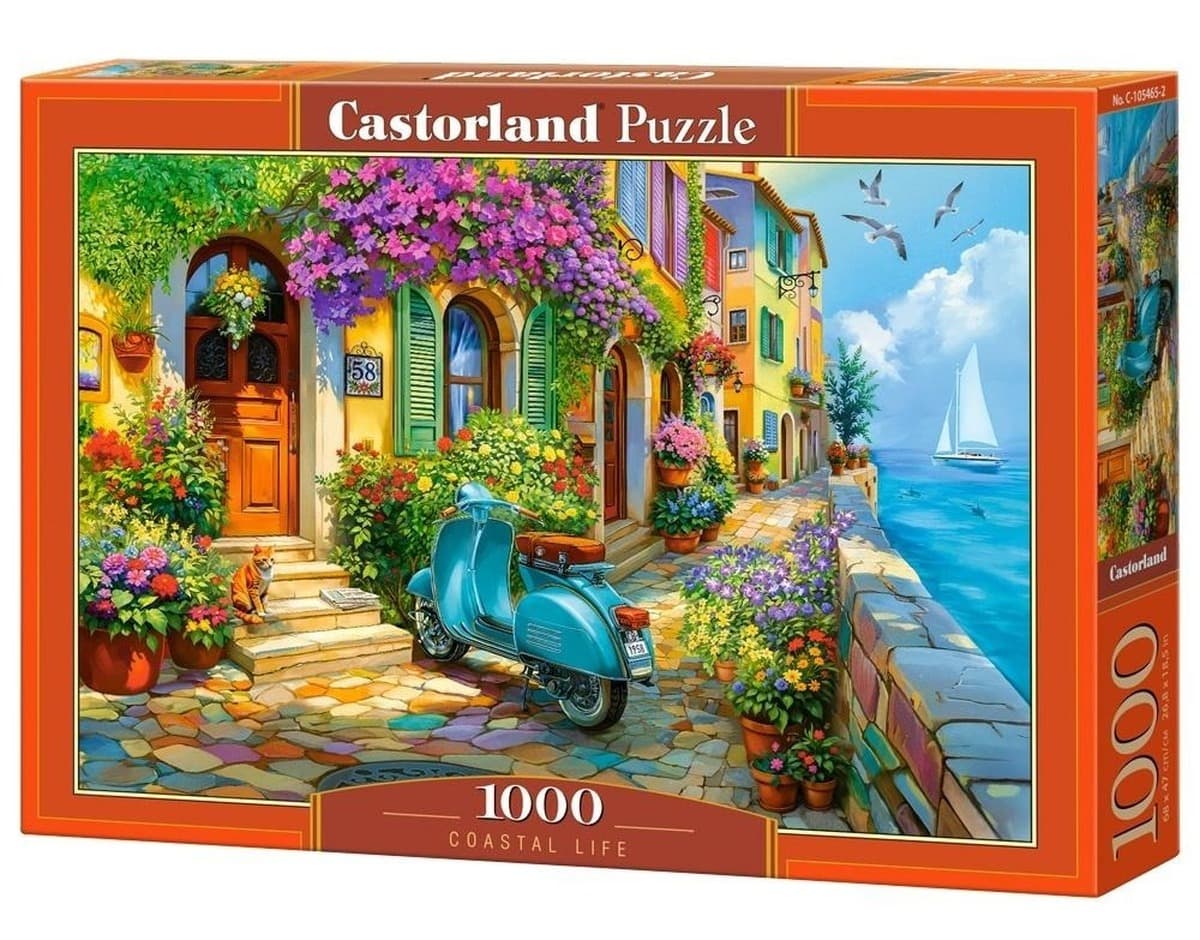 Puzzle 1000 elementów Coastal Life