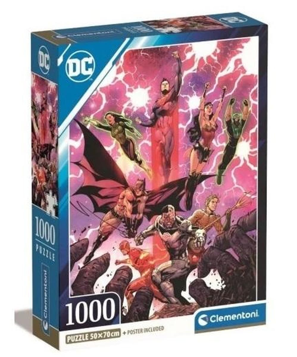 Puzzle 1000 elementów Compact DC Comics Justice League
