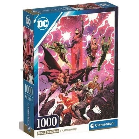 Puzzle 1000 elementów Compact DC Comics Justice League