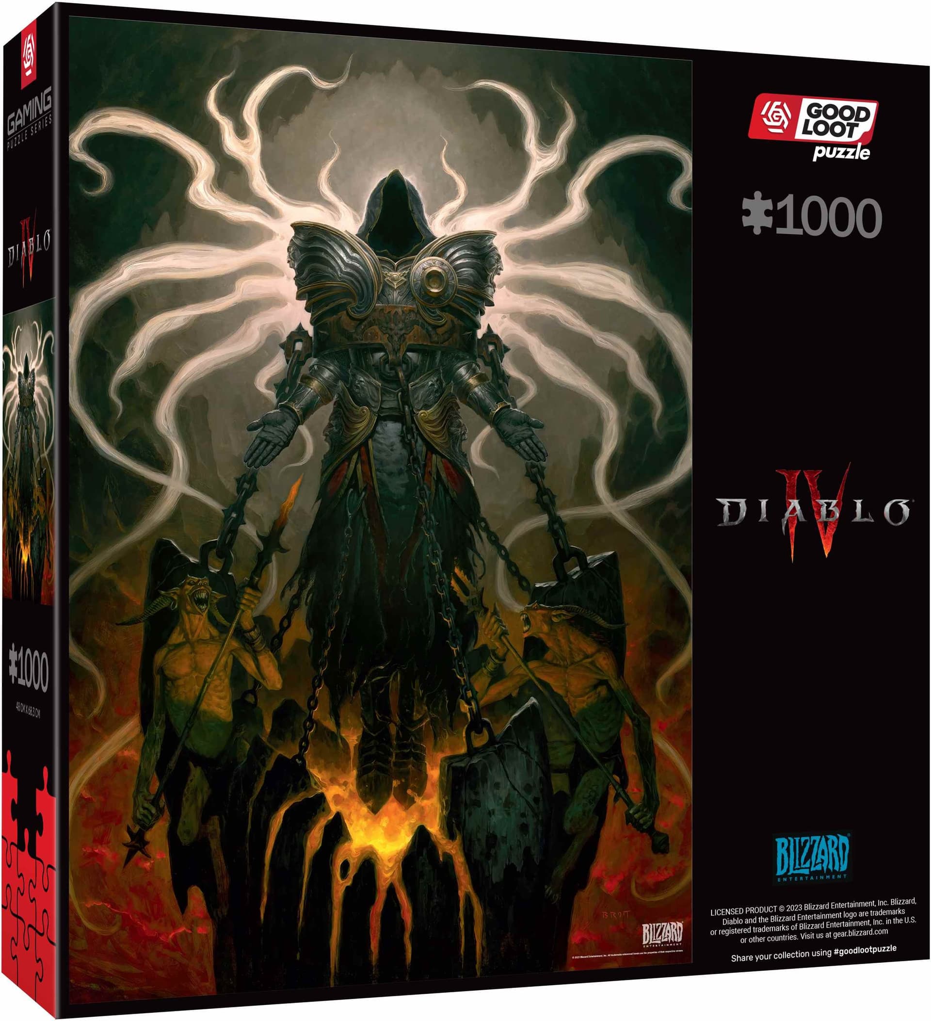 Puzzle 1000 elementów Gaming Diablo IV Inarius