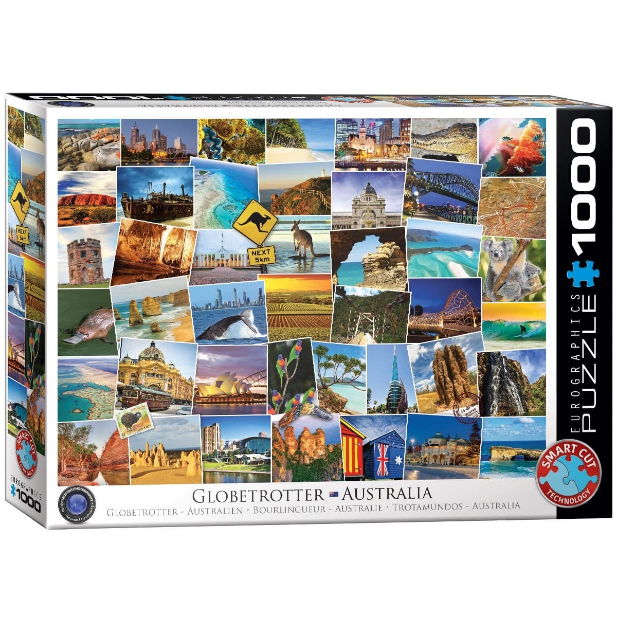 Puzzle 1000 elementów Globetrotter Australia