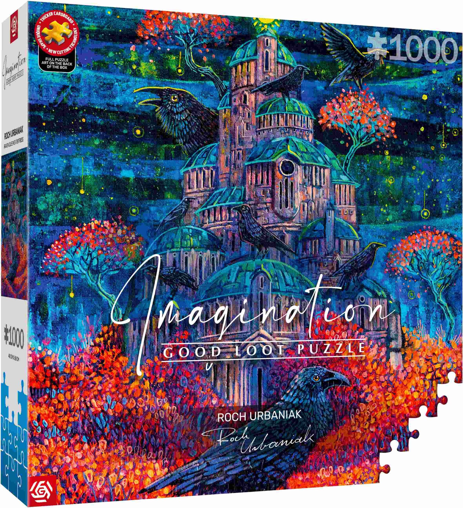 Puzzle 1000 elementów Imagination Roch Urbaniak Twierdza Pani Kruków