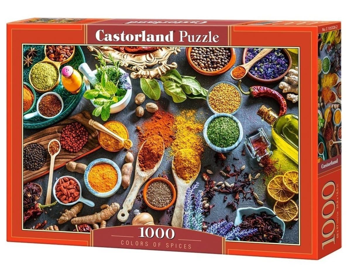 Puzzle 1000 elementów Kolory Przypraw