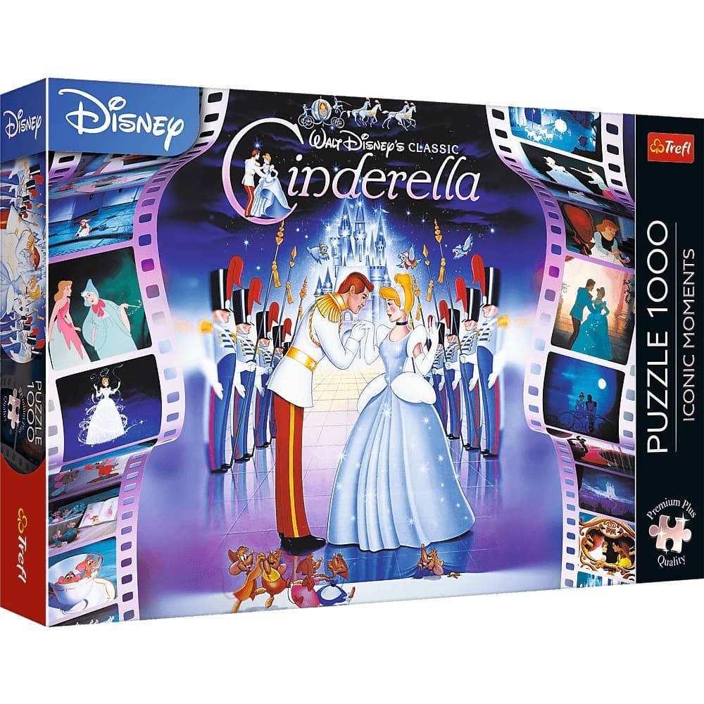Puzzle 1000 elementów Kopciuszek Trefl