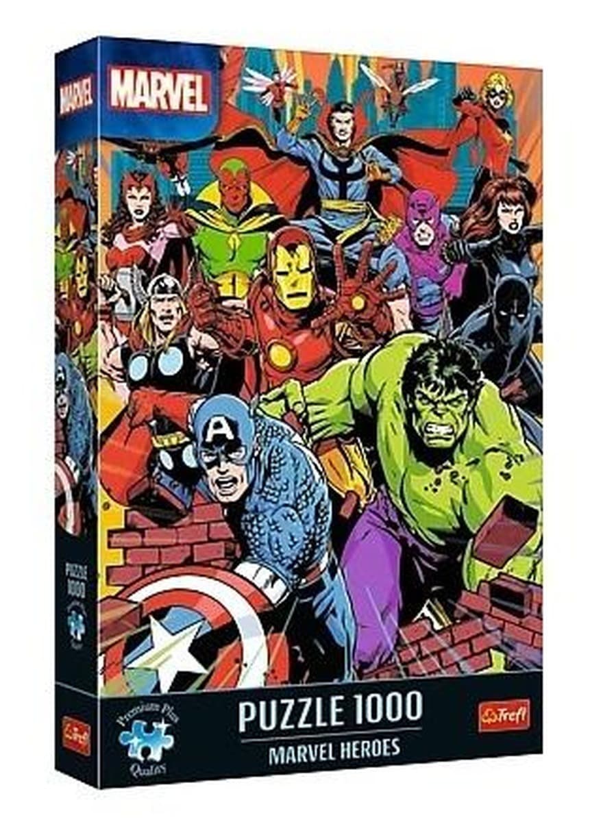 Puzzle 1000 elementów Marvel Heroes