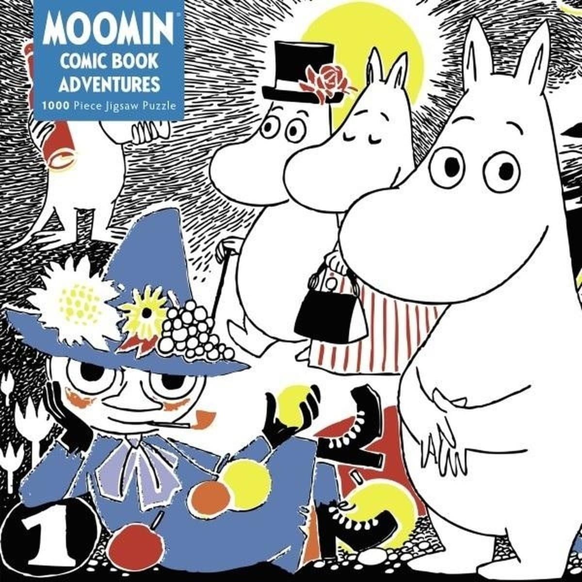 Puzzle 1000 elementów Muminki komiks