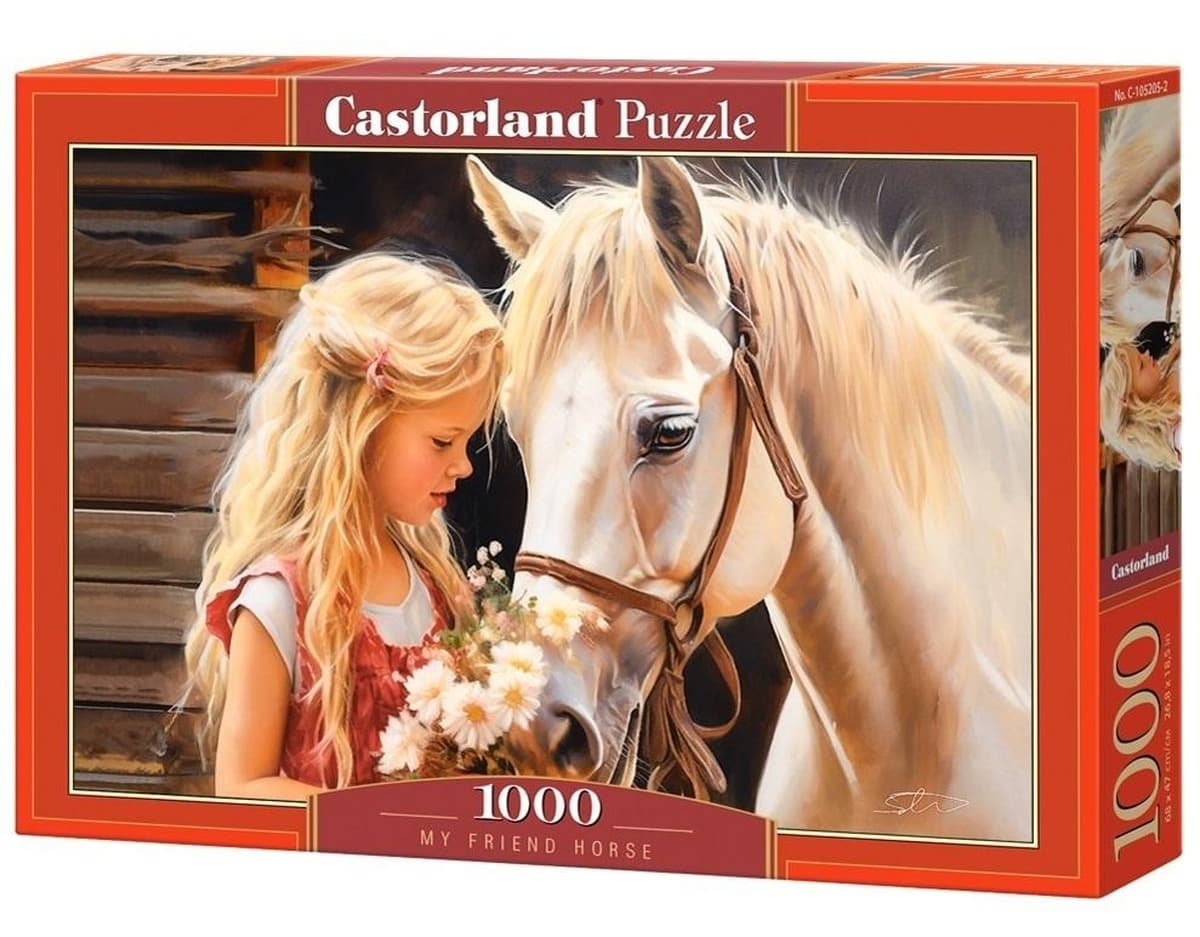 Puzzle 1000 elementów My Friend Horse