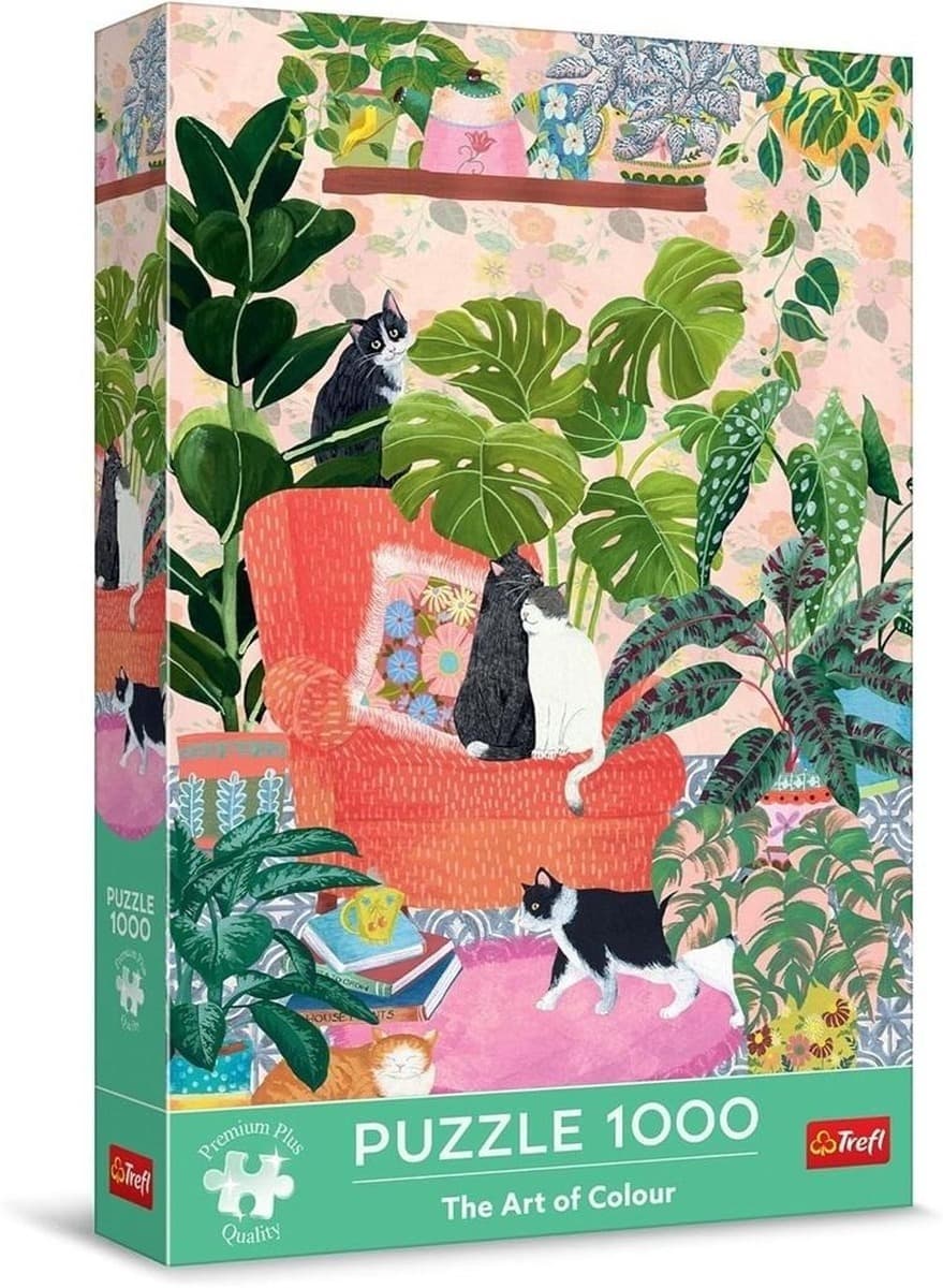 Puzzle 1000 elementów Nie ma to jak w domu Trefl