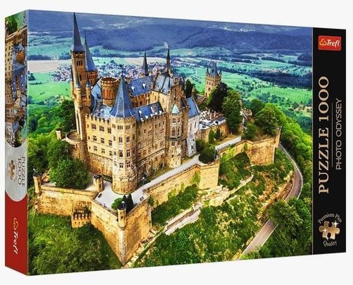 Puzzle 1000 elementów Photo Odyssey Zamek Hohenzollern Niemcy