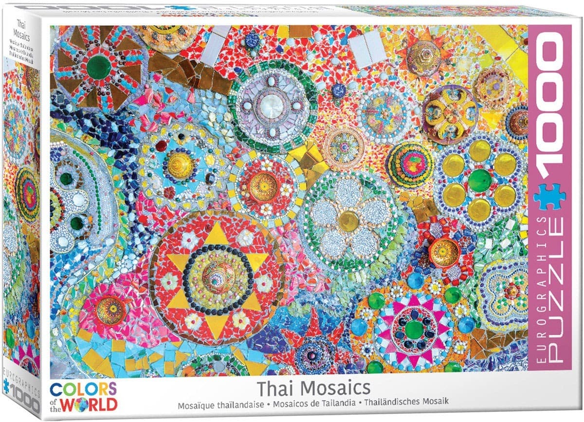 Puzzle 1000 elementów Tajlandia Mozaika