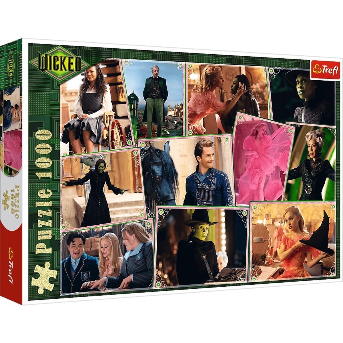 Puzzle 1000 elementów Wicked: Kadry filmowe Trefl