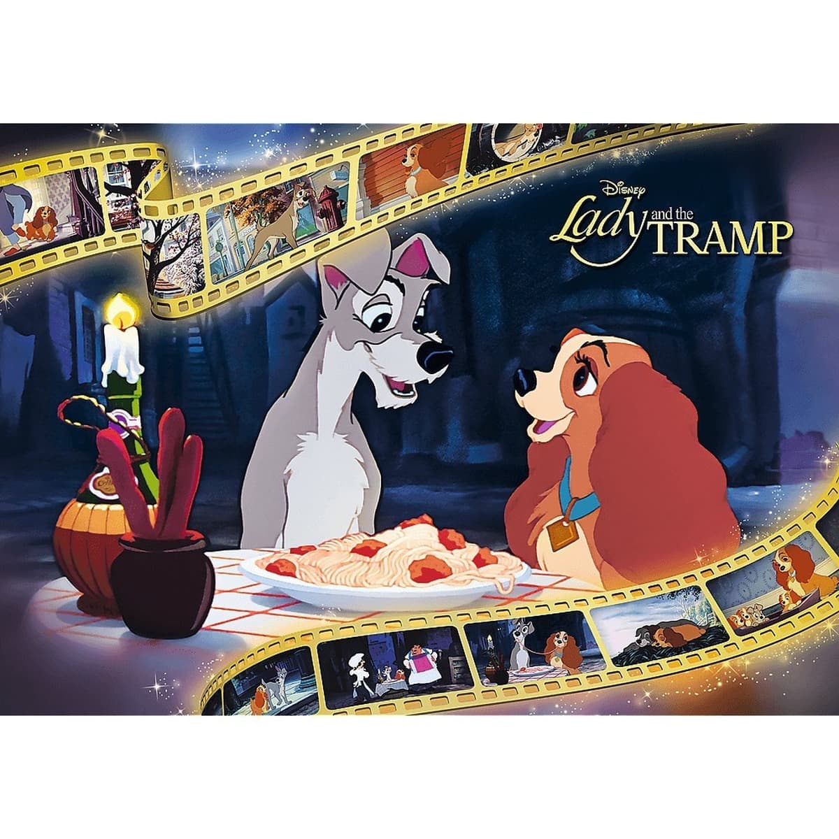 Puzzle 1000 elementów Zakochany Kundel Premium Plus Quality