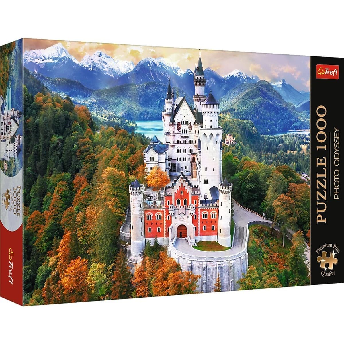 Puzzle 1000 elementów Zamek Neuschwanstein Niemcy