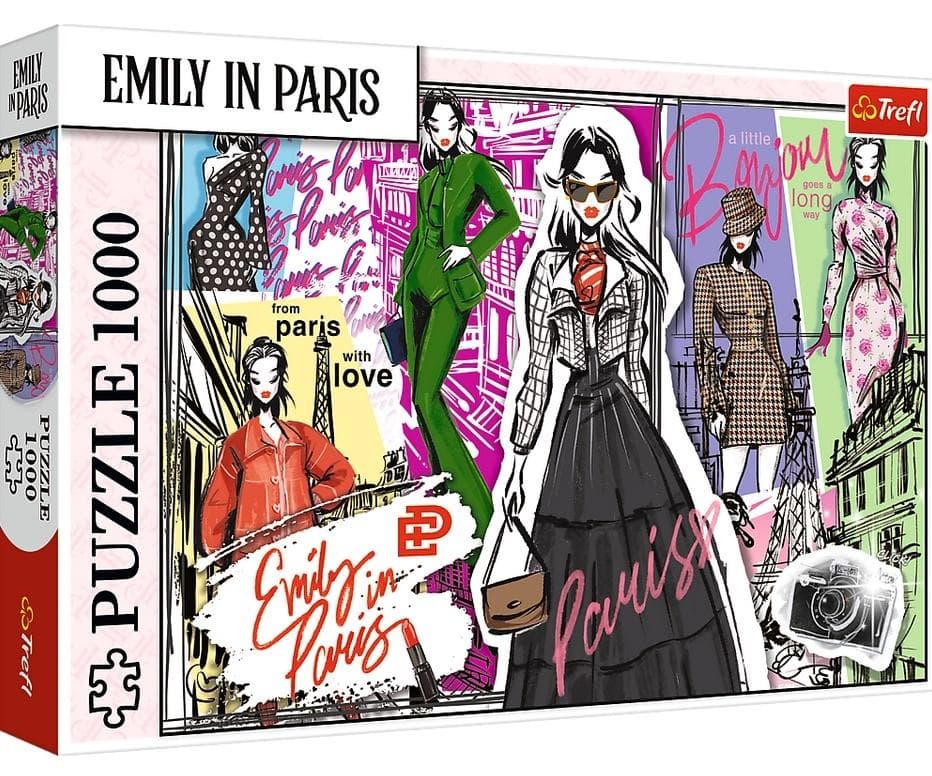 Puzzle 1000 Emily w Paryżu Modowe Inspiracje 10967