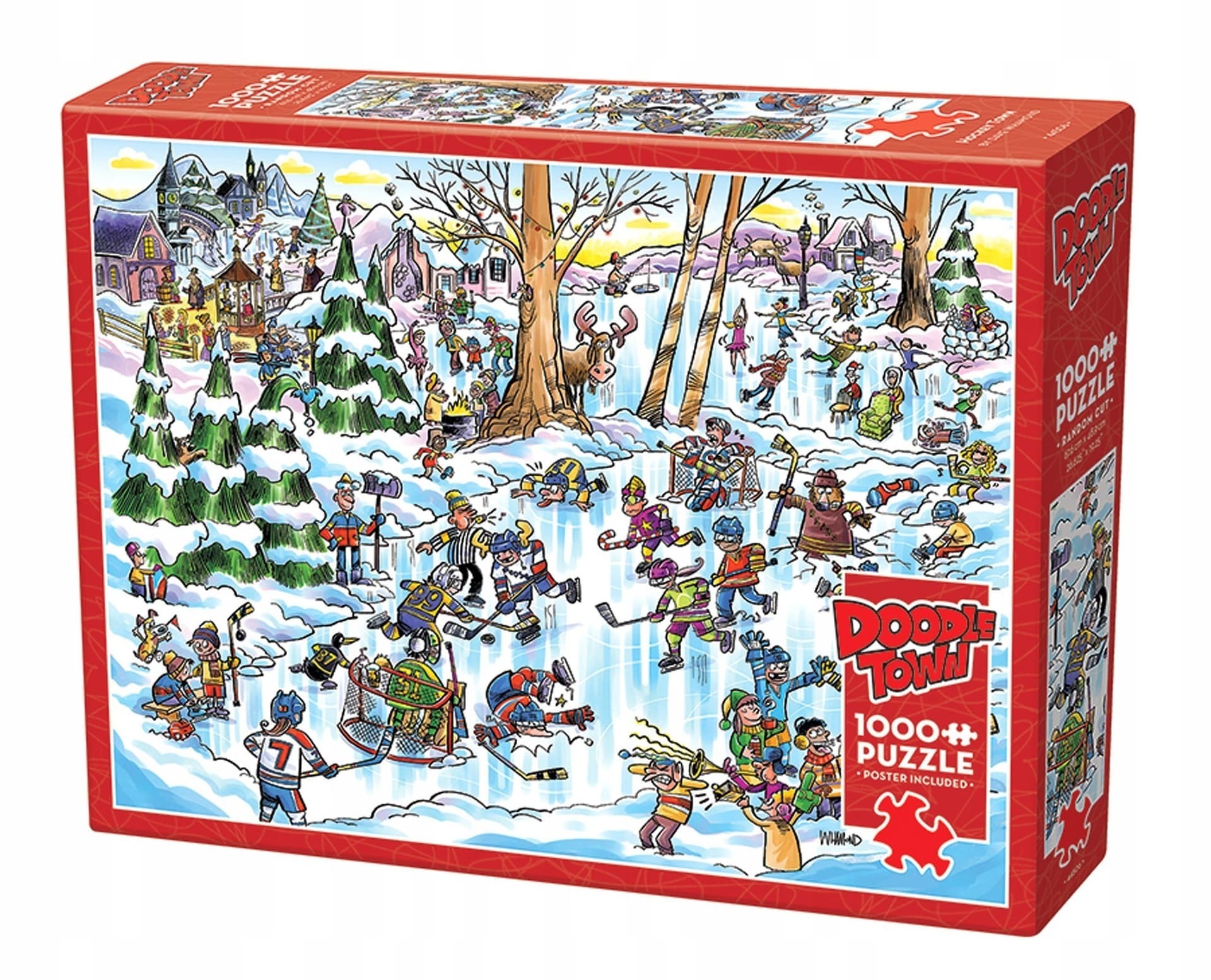 Puzzle 1000 Hokejowe miasteczko 112630