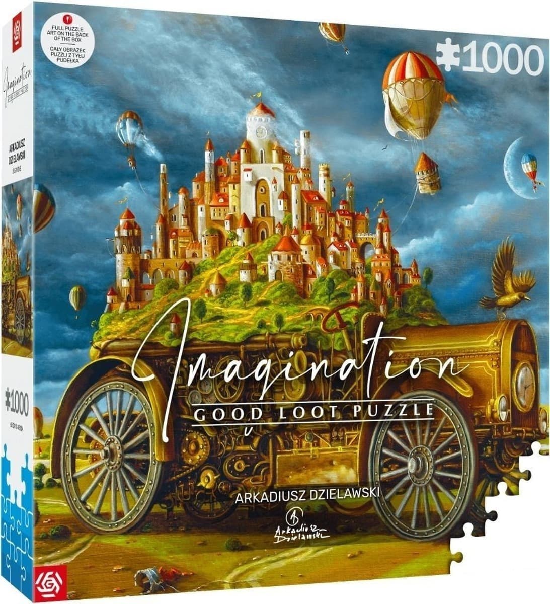 Puzzle 1000 Imagination Arkadiusz Dzielawski Wielka Przeprowadzka