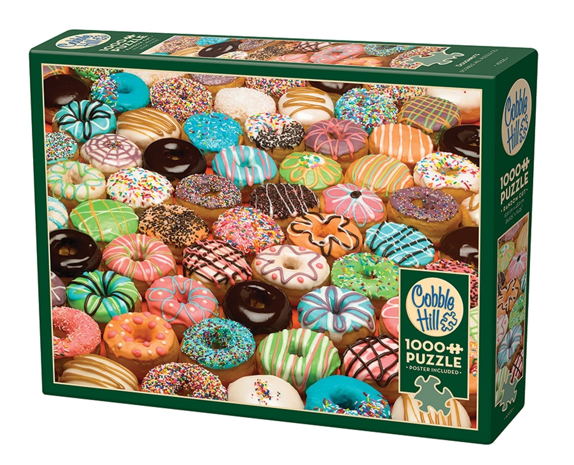 Puzzle 1000 Kolorowe pączki 112243