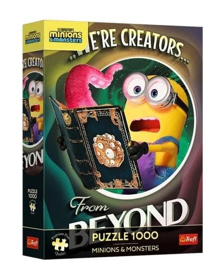 Puzzle 1000 elementów Minionki 3 obrazek 683x480 mm Trefl