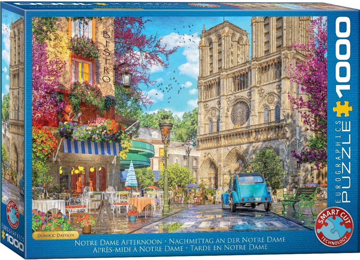 Puzzle 1000 Notre Dame Afternoon by Dominic Davison 6000-6144
