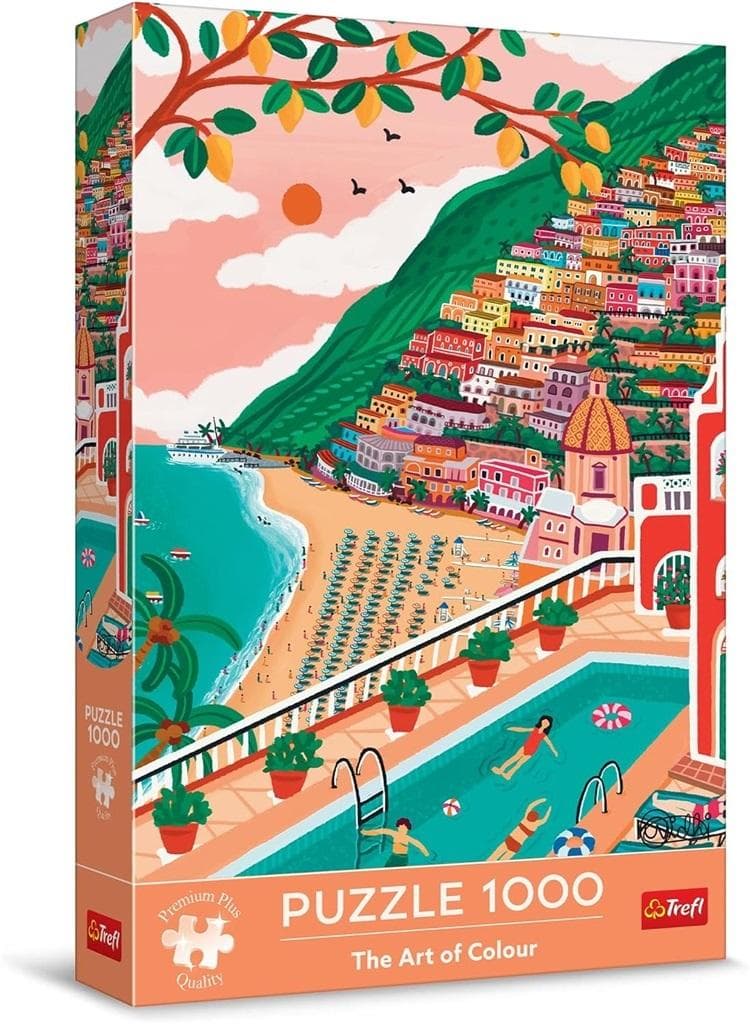 Puzzle 1000 elementów Premium Plus Modern Positano Włochy
