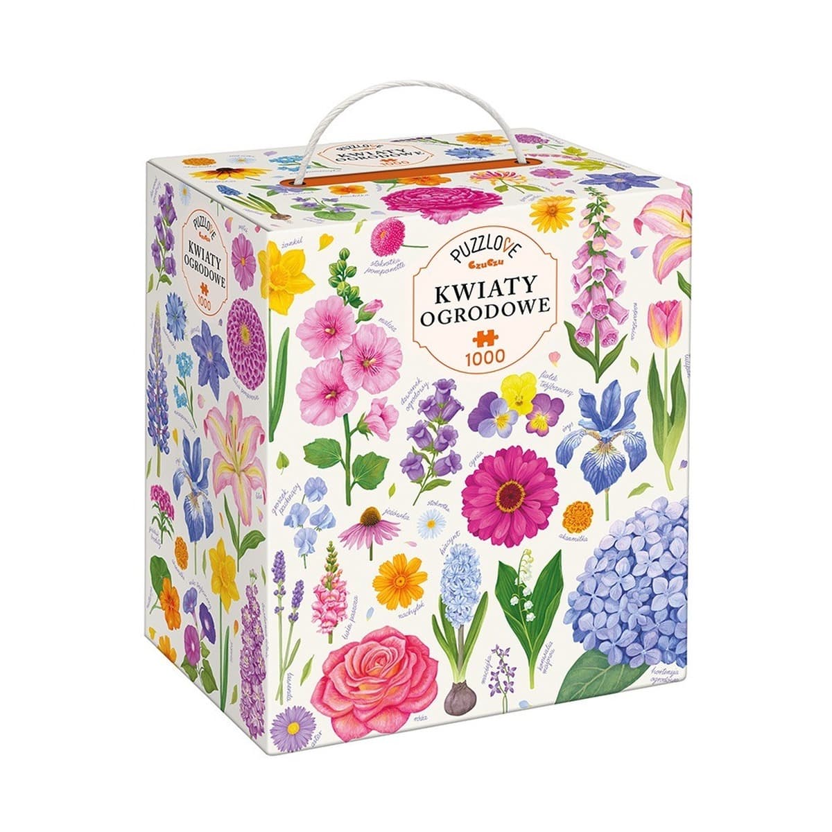 Puzzle 1000 Puzzlove Kwiaty Ogrodowe CzuCzu