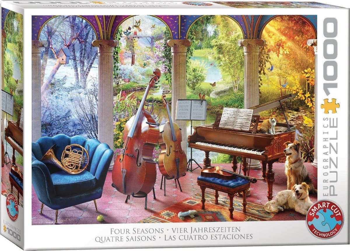 Puzzle 1000 The Four Seasons by A.Bonito 6000-6013