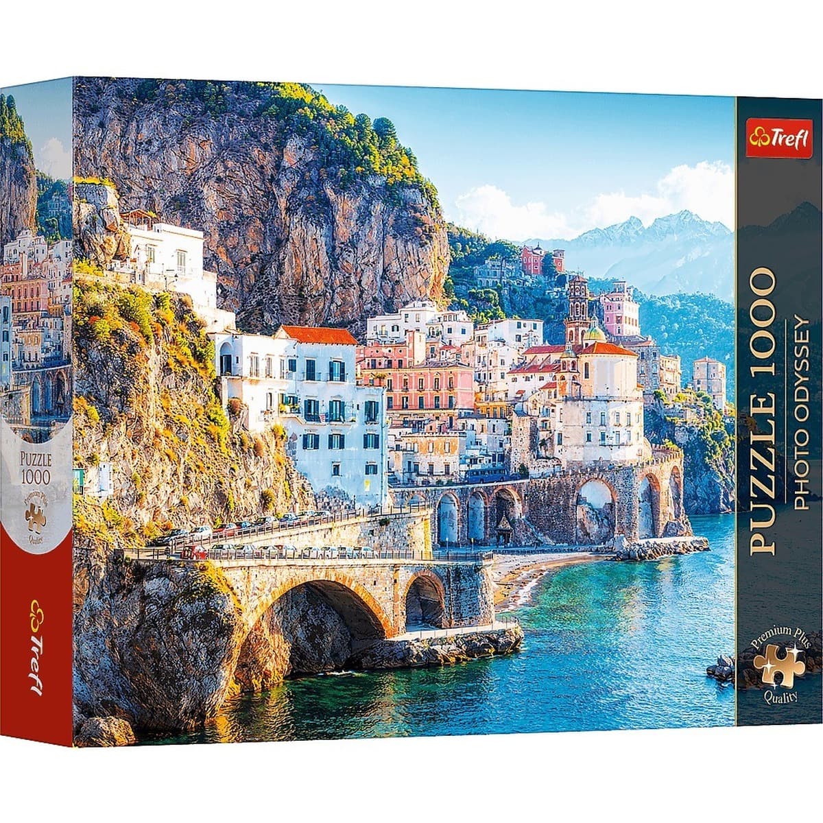 Puzzle 1000 Trefl Premium Plus Photo Odyssey Amalfi Kampania Włochy 12138