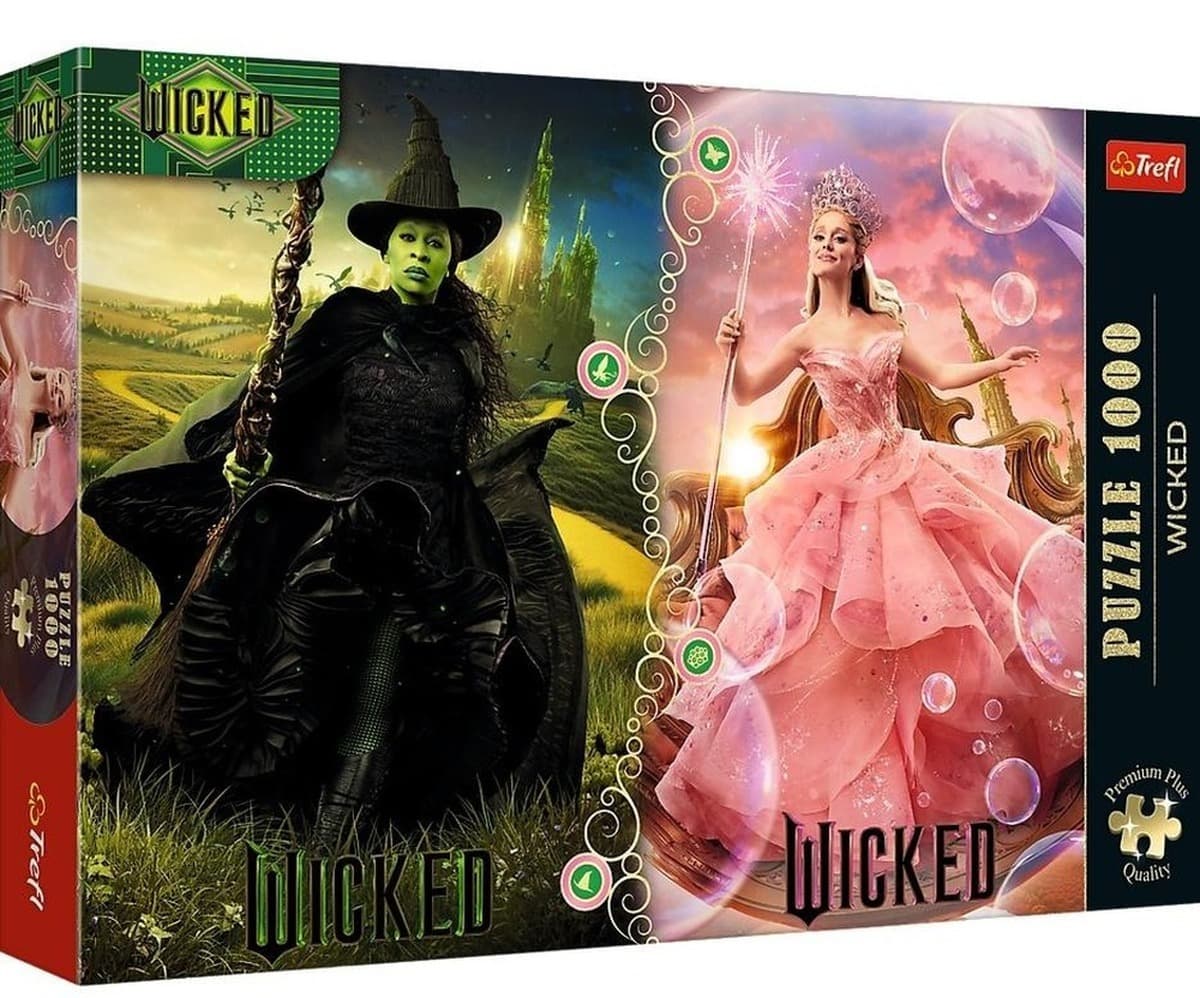 Puzzle 1000 Trefl Premium Plus Quality Wicked Elphaba & Glinda 12090