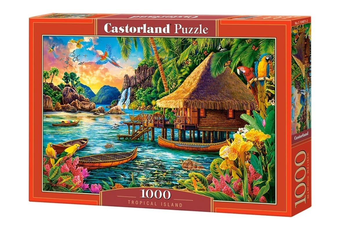 Puzzle 1000 Tropikalna Wyspa C-104871