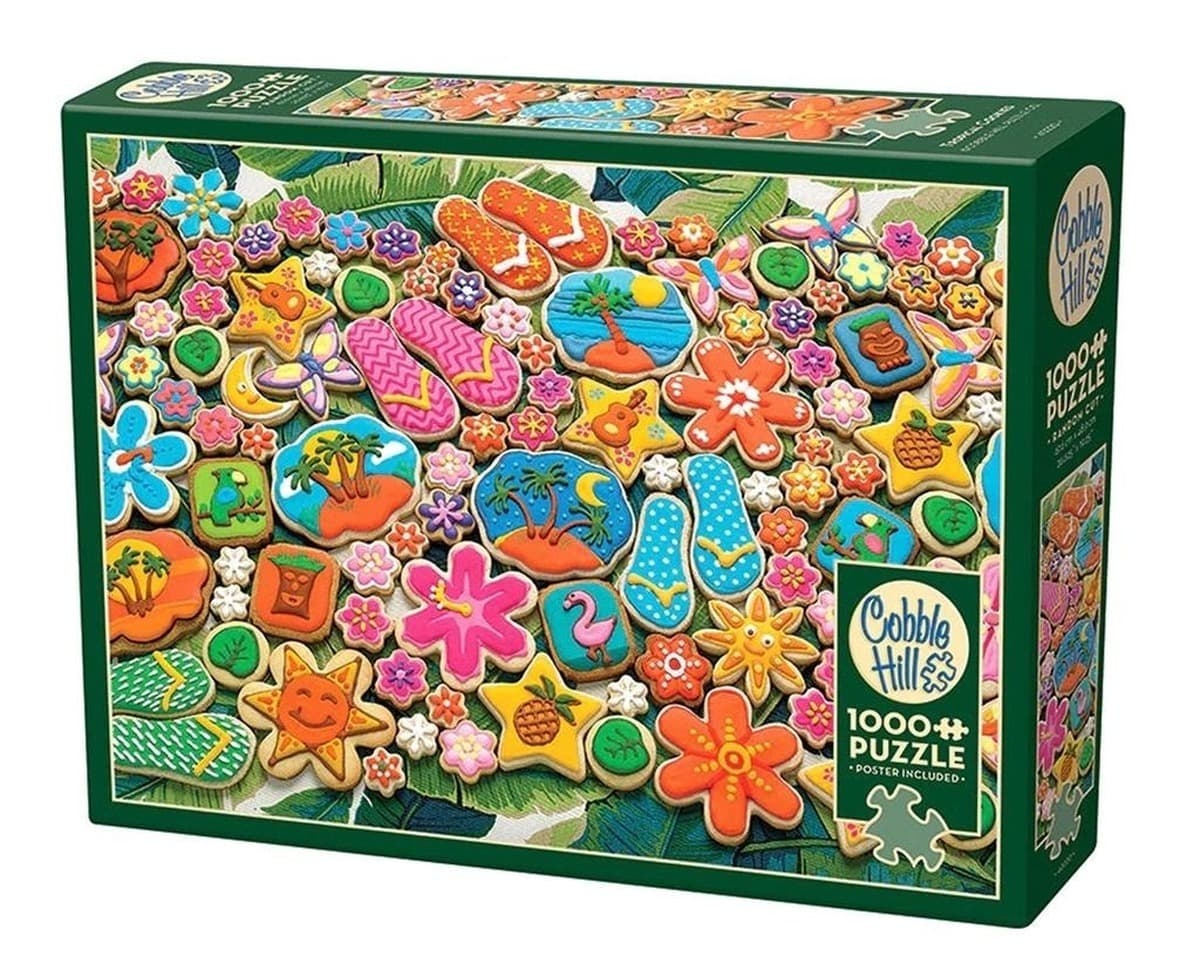 Puzzle 1000 Tropikalne ciasteczka 113128