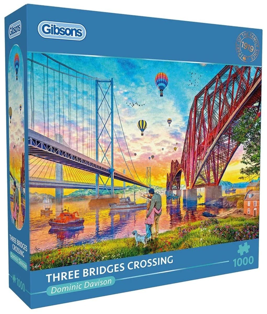 Puzzle 1000 Trzy mosty Szkocja