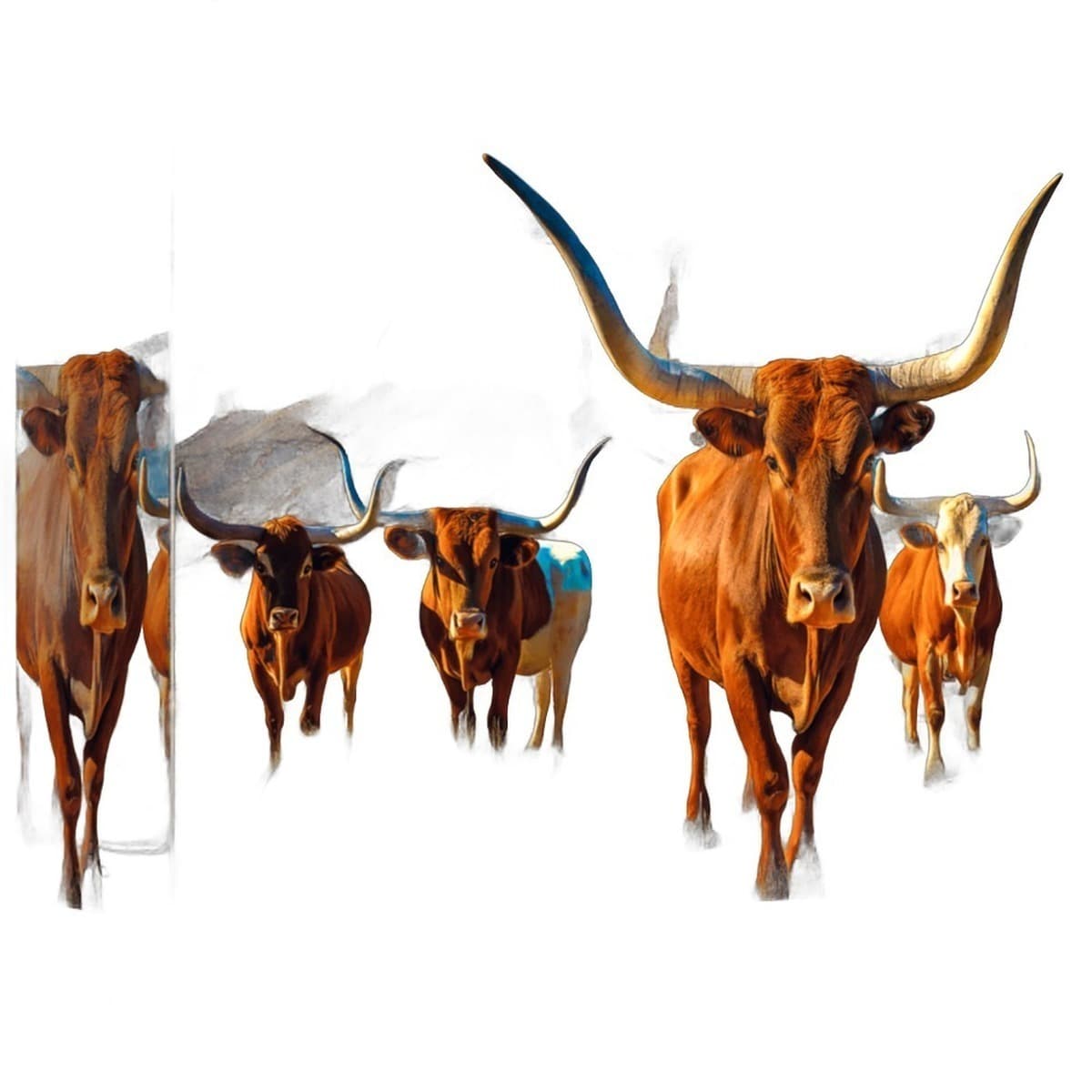 Puzzle 1000 USA Collection Longhorns