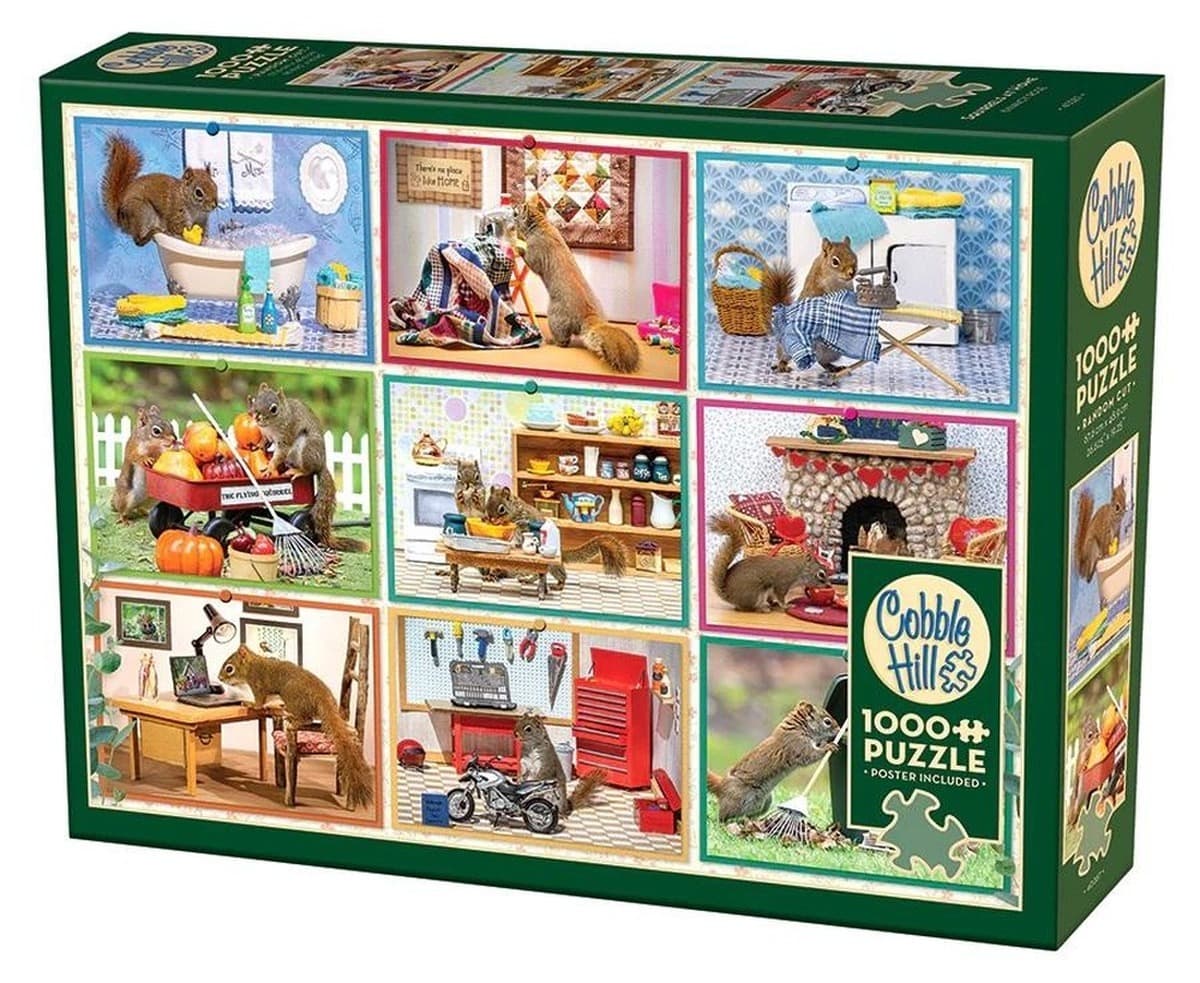 Puzzle 1000 Wschód słońca na wsi 113082