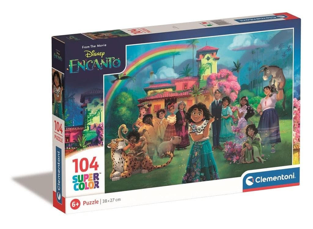 Puzzle 104 elementy Super Kolor Disney Encanto 25746