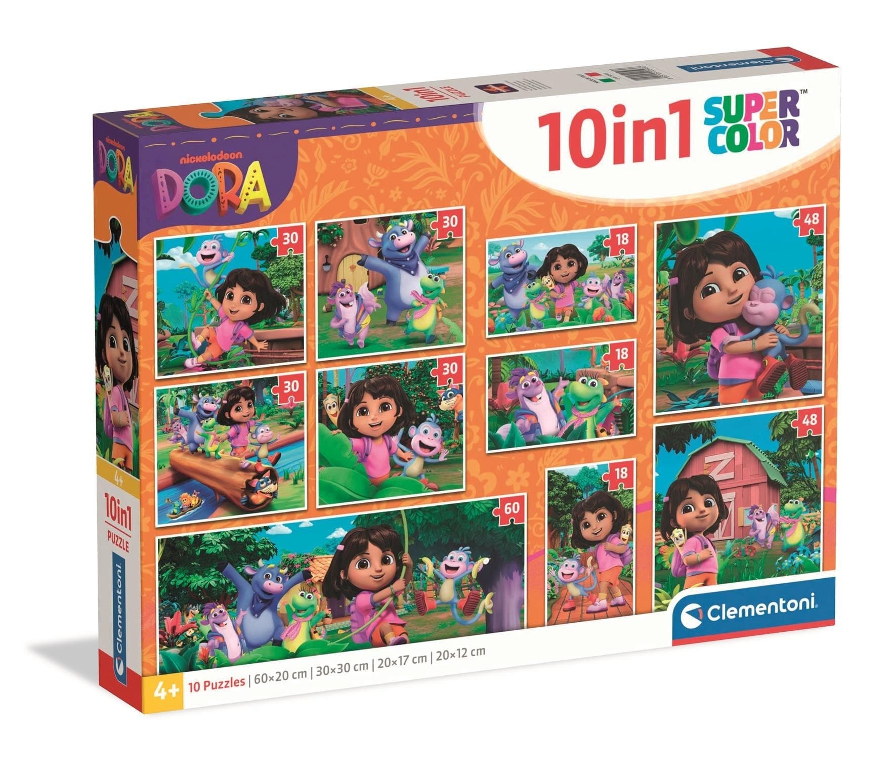 Puzzle 4w1 (3,6,9,12) Myszka Miki 20819