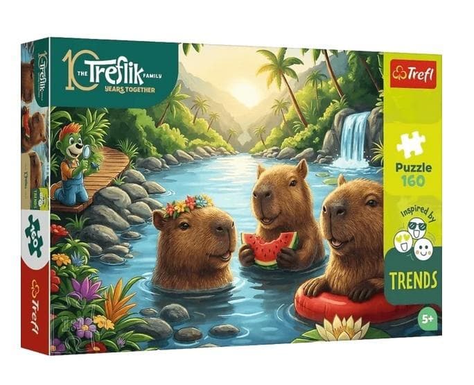 Puzzle 160 elementów Trefliki - Kapibara