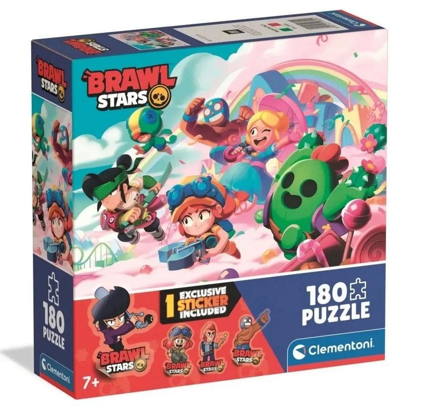 Puzzle 180 elementów Brawl Stars 48,5 x 33,5 cm Clementoni