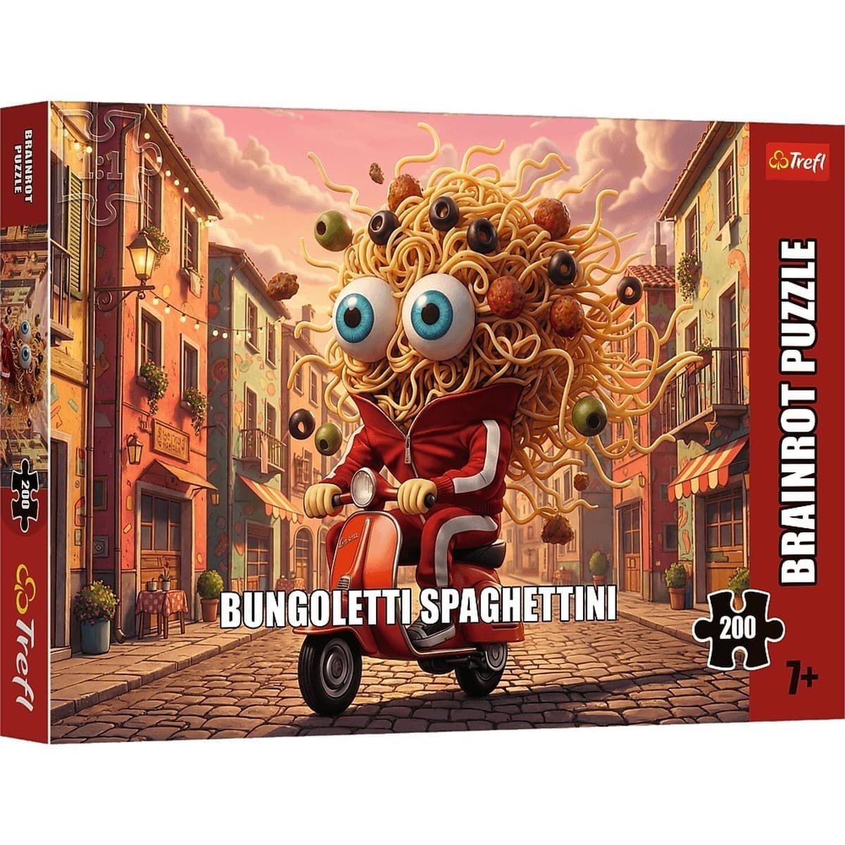 Puzzle 200 BrainRots Bungoletti Spaghettini 13377