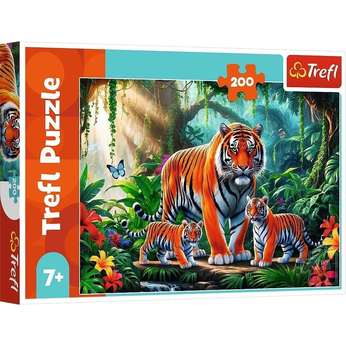 Puzzle 200 Tygrysie zwyczaje 13330